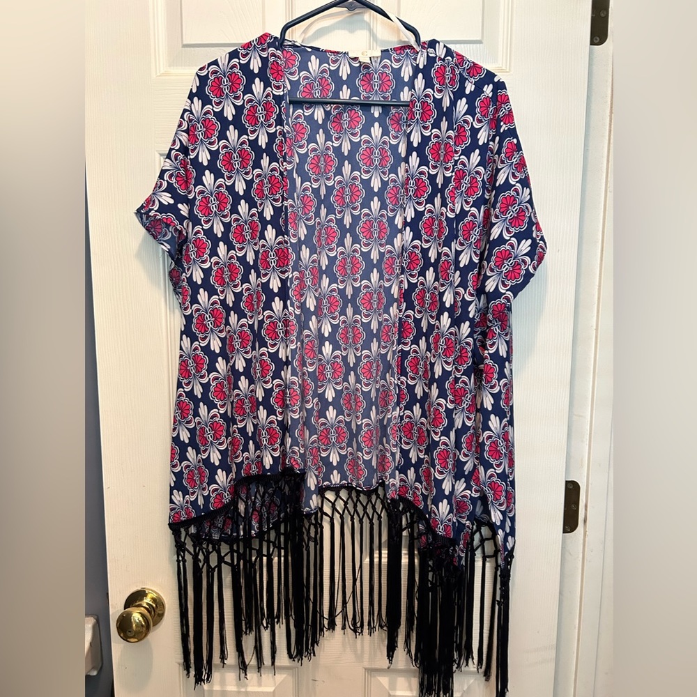 Sheer cardigan size S
